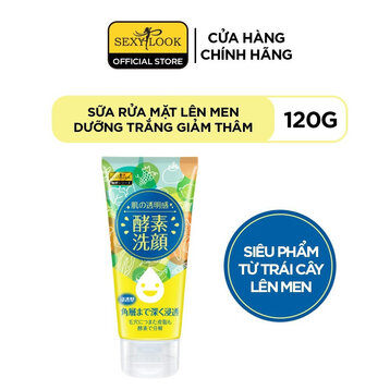 Sữa Rửa Mặt Sexylook Lên Men Dưỡng Sáng Da Giảm Thâm 120g