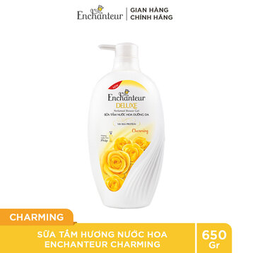 Sữa Tắm Enchanteur Nước Hoa Dưỡng Da Charming 650g