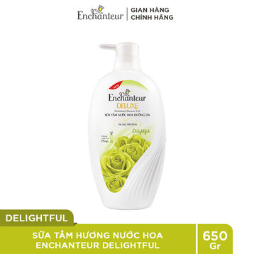Sữa Tắm Enchanteur Nước Hoa Dưỡng Da Delightful 650g