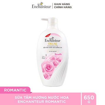 Sữa Tắm Enchanteur Nước Hoa Dưỡng Da Romantic 650g