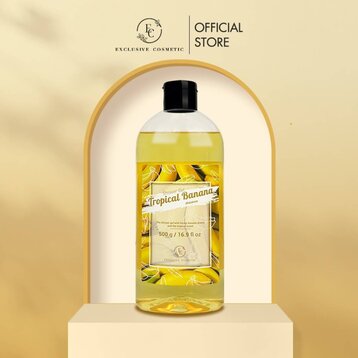 Sữa Tắm Exclusive Cosmetic Làm Mềm Da Hương Chuối 500g