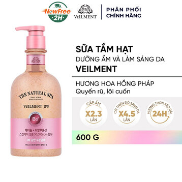 Sữa Tắm Hạt On: The Body Hương Hoa Hồng Pháp 600g
