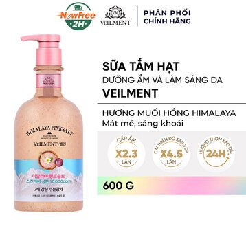 Sữa Tắm Hạt On: The Body Hương Muối Hồng Himalaya 600g