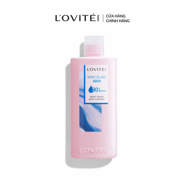 Sữa Tắm L’Ovité Serum Dưỡng Ẩm Da #Mont Blanc Aqua 400ml