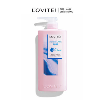 Sữa Tắm L’Ovité Serum Dưỡng Ẩm Da #Mont Blanc Aqua 700ml