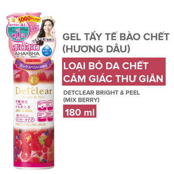Gel Tẩy Tế Bào Chết Meishoku Detclear Hương Dâu 180ml