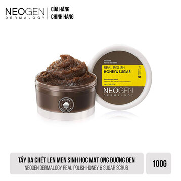 Tẩy Tế Bào Chết Neogen Dermalogy Mật Ong &amp; Đường Đen 100g
