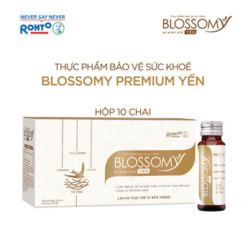 Thực Phẩm Bảo Vệ Sức Khỏe Blossomy Premium Yến 50mlx10