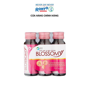 Thực Phẩm Bảo Vệ Sức Khỏe Blossomy Nghệ Collagen 50mlx3
