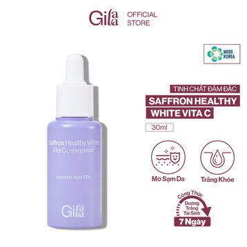 Tinh Chất Đậm Đặc Gilaa Saffron Sáng Khỏe Mờ Sạm 30ml