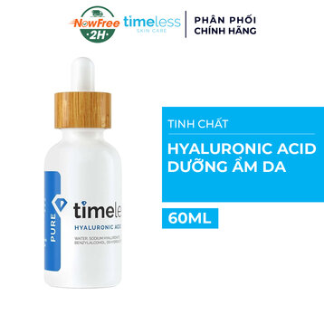 Serum Timeless Hyaluronic Acid Cấp Nước, Dưỡng Ẩm Da 60ml
