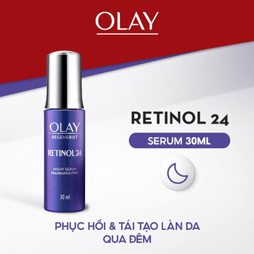Serum Olay Retinol24 Ngừa Lão Hóa, Tái Tạo Da Ban Đêm 30ml