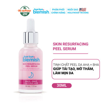 Tinh Chất Peel Da Bye Bye Blemish Mờ Thâm, Mịn Da 30ml