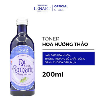 Toner Christian Lenart Hoa Hương Thảo Cho Da Dầu Mụn 200ml