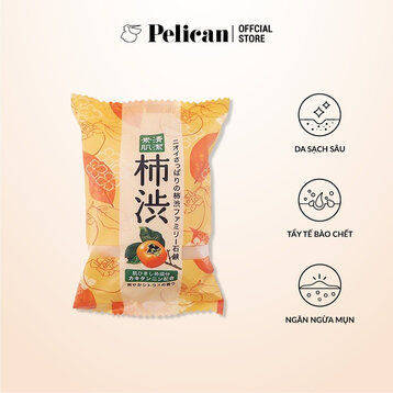 Xà Phòng Tắm Pelican Chiết Xuất Từ Quả Hồng 80g