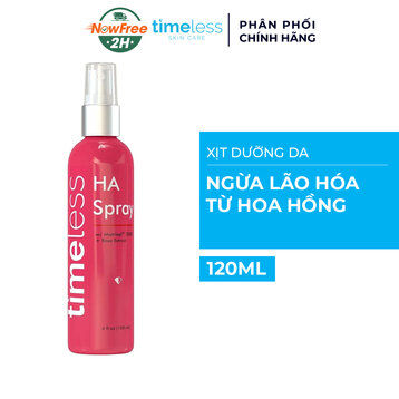 Xịt Dưỡng Da Timeless Ngừa Lão Hóa Từ Hoa Hồng 120ml