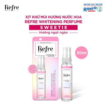 Xịt Khử Mùi Refre Whitening Perfume Hương Ngọt Ngào 30ml