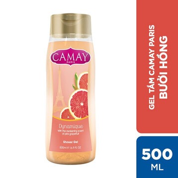 Gel Tắm Camay Paris Hương Bưởi Hồng 500ml