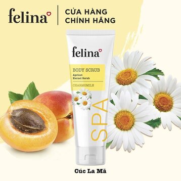 Gel Tẩy Tế Bào Chết Felina Chiết Xuất Cúc La Mã 300ml