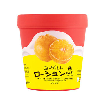 Lotion Dưỡng Thể Hasi Sáng Da Chiết Xuất Cam, Chanh 180g