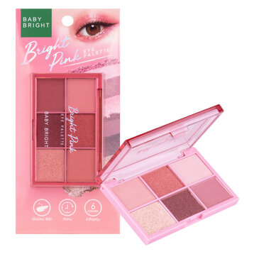 Bảng Phấn Mắt Baby Bright Bright Pink Tông Hồng 0.7g