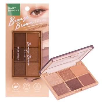 Bảng Phấn Mắt Baby Bright Bronze Brown Tông Màu Đất 0.7g