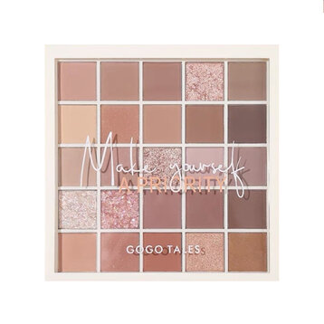 Bảng Phấn Mắt Gogo Tales Màu 204 Oat Milk Tea 25 Ô