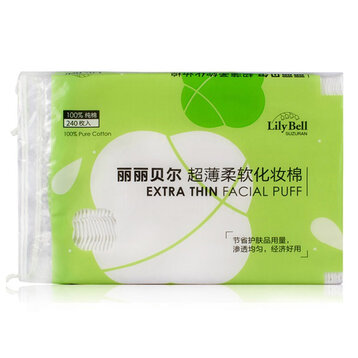 Bông Tẩy Trang LilyBell Vỏ Xanh 240 Miếng