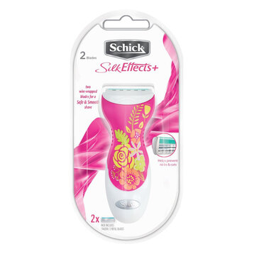 Dao Cạo Cho Nữ Schick Silk Effects 2S (1 Cán + 2 Lưỡi)