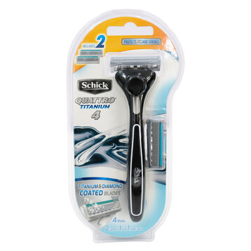 Dao Cạo Schick Quattro Titan4 1s (Vỉ 1 Cán &amp; 1 Lưỡi)