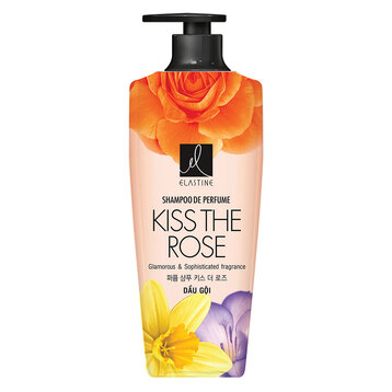 Dầu Gội Elastine Hương Nước Hoa Kiss The Rose 600ml