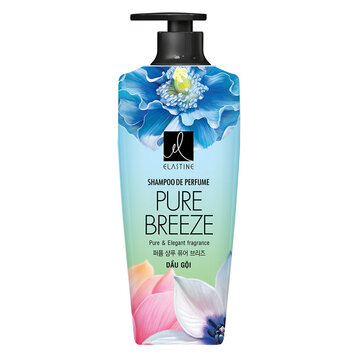 Dầu Gội Elastine Hương Nước Hoa Pure Breeze 600ml
