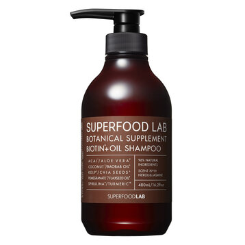 Dầu Gội Superfood Lab Chăm Sóc Da Đầu Cho Tóc Khô 480ml