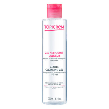 Gel Rửa Mặt Topicrem Không Xà Phòng Làm Sạch Dịu Nhẹ 200ml