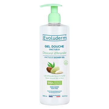 Gel Tắm Evoluderm Chiết Xuất Hạnh Nhân 500ml