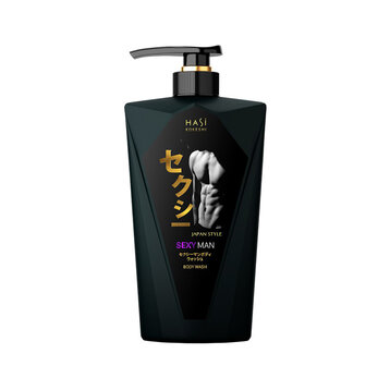 Gel Tắm Hasi Kokeshi Nước Hoa Nam 550g