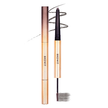 Chì Kẻ Mày &amp; Mascara Mày 2in1 Browit #Ash Brown 0.16g+1.26g