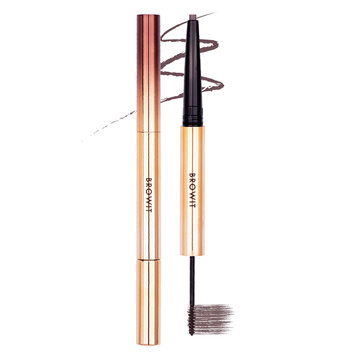 Chì Kẻ Mày &amp; Mascara Mày 2in1 Browit #Chocolate Brown 0.16g+1.26g
