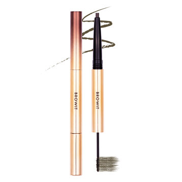 Kẻ Mày Và Mascara Mày Browit #Dark Brown 0.16g + 1.26g