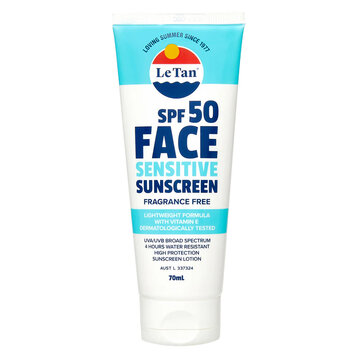 Kem Chống Nắng Australis Le Tan SPF50 Cho Da Nhạy Cảm 70ml