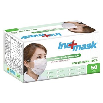 Khẩu Trang Y Tế Inci Mask Kháng Khuẩn 50 Cái