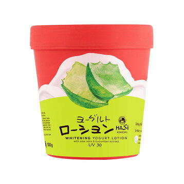 Lotion Dưỡng Thể Hasi Sáng Da Từ Nha Đam &amp; Dưa Leo 180g