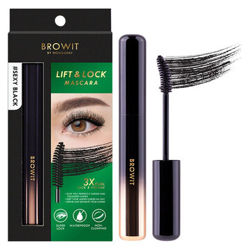 Mascara Browit Uốn Cong Và Dày Mi Màu Sexy Black 6g