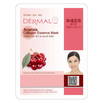 Mặt Nạ Dermal Chiết Chất Sơ Ri Dưỡng Sáng Da 23g