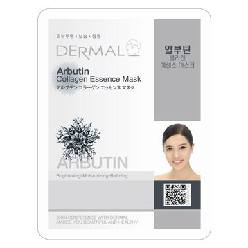 Mặt Nạ Dermal Chiết Xuất Arbutin Dưỡng Sáng Da 23g
