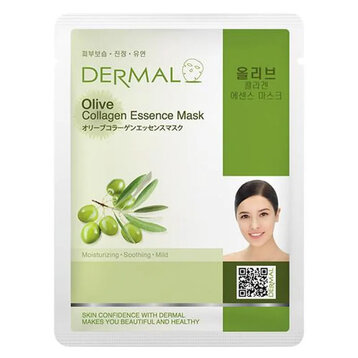 Mặt Nạ Dermal Chiết Xuất Olive Collagen Dưỡng Ẩm Da 23g