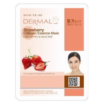 Mặt Nạ Dermal Chiết Xuất Quả Dâu Dưỡng Sáng Da 23g