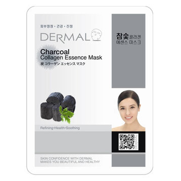 Mặt Nạ Dermal Chiết Xuất Than Hoạt Tính Dưỡng Da 23g