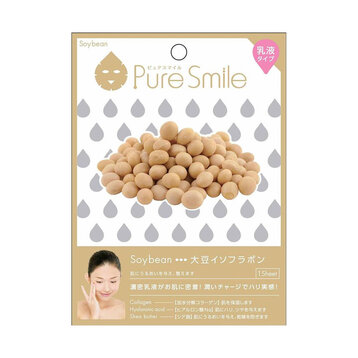 Mặt Nạ Pure Smile Dưỡng Da Chiết Xuất Đậu Nành 23ml