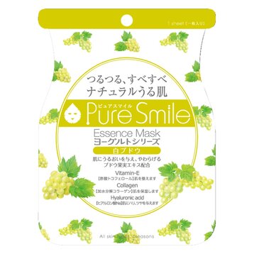 Mặt Nạ Pure Smile Chiết Xuất Nho Xanh Dưỡng Ẩm Da 23ml